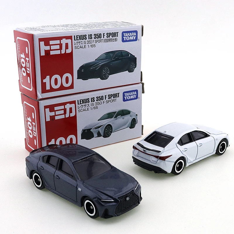 Takara Tomy Tomica No.100 Lexus IS 350 F Sport Car Alloy Toys Motor Vehicle Diecast Metal Model for Children