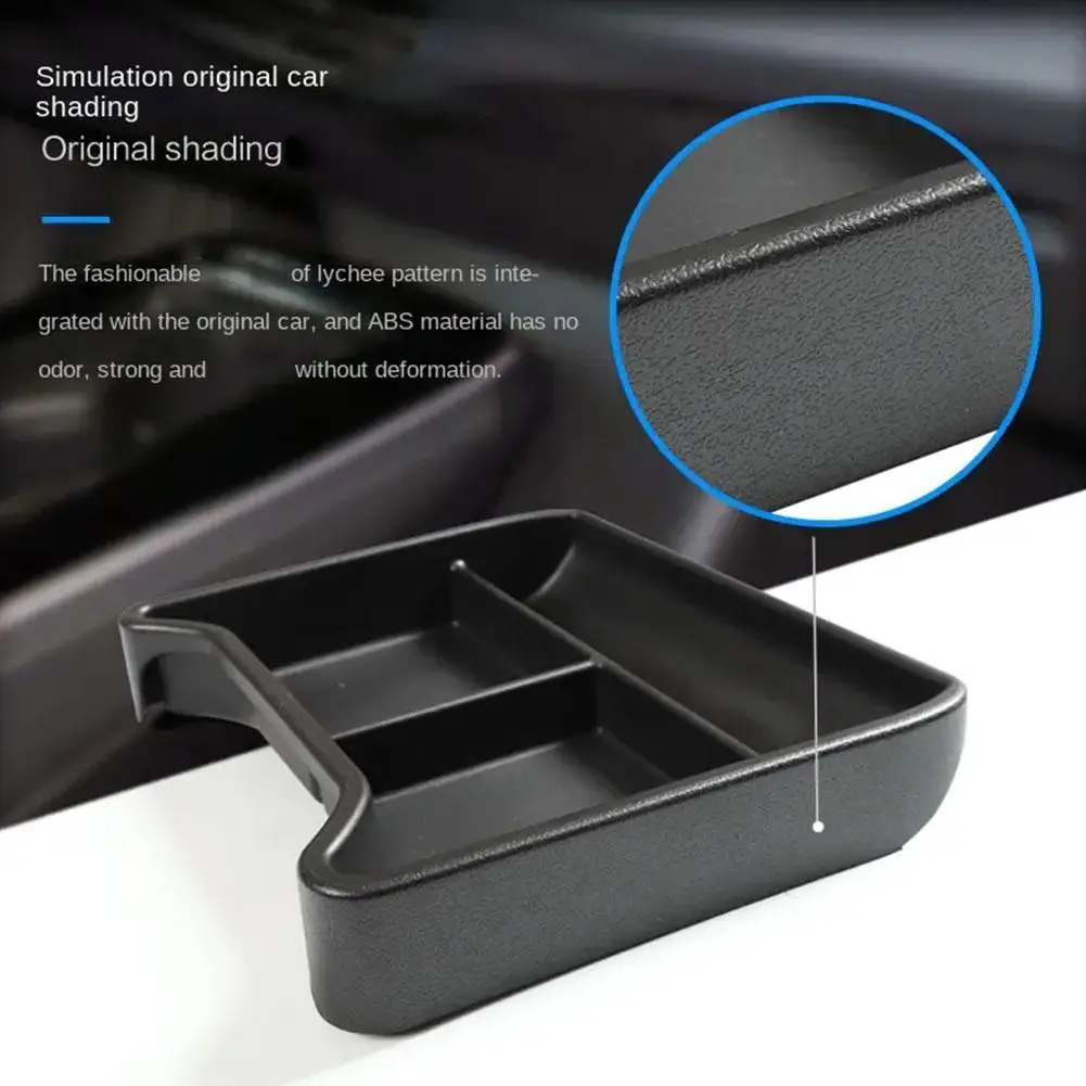 Car Organizer Central Console Storage Box for VW ID.4X ID4 Crozz Stowing Tidying BoxArmrest Box Interior Accessories L3H1