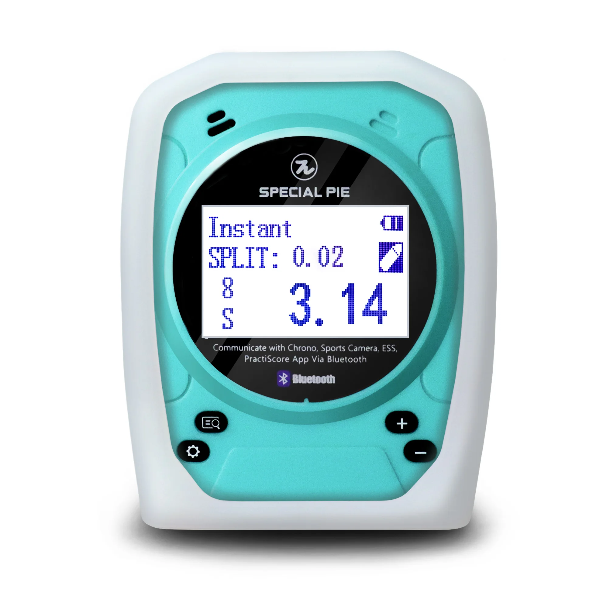 Design-Pie Schuss-Timer – Verbesserter Timer Für IPSC, IDPA, USPSA, Mit Bluetooth, 1000 MAh Akku, Pink