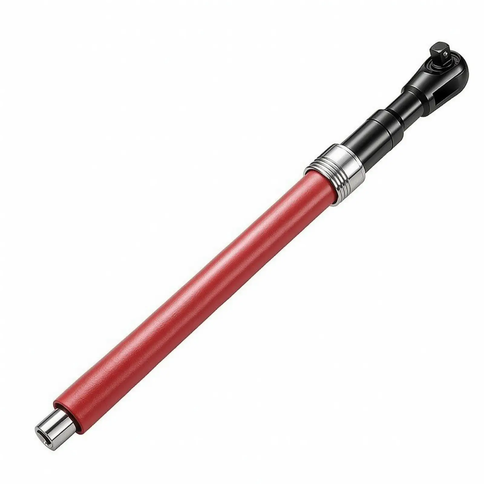 Chrome Vanadium Steel Socket Wrench 12.5 Mm Drive Ratchet Head Telescopic Lever Arm for Automotive Repair and General Fixing
