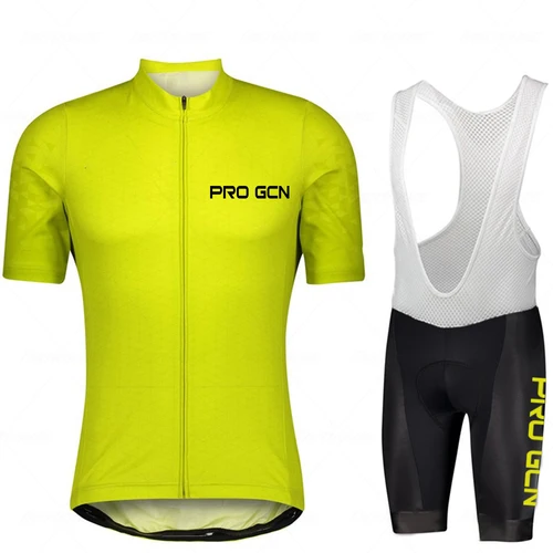 Imagen 2 del producto Conjunto de ropa de ciclismo para hombre, conjunto de pantalones cortos, uniforme, pantalones de Gel, verano, 2023