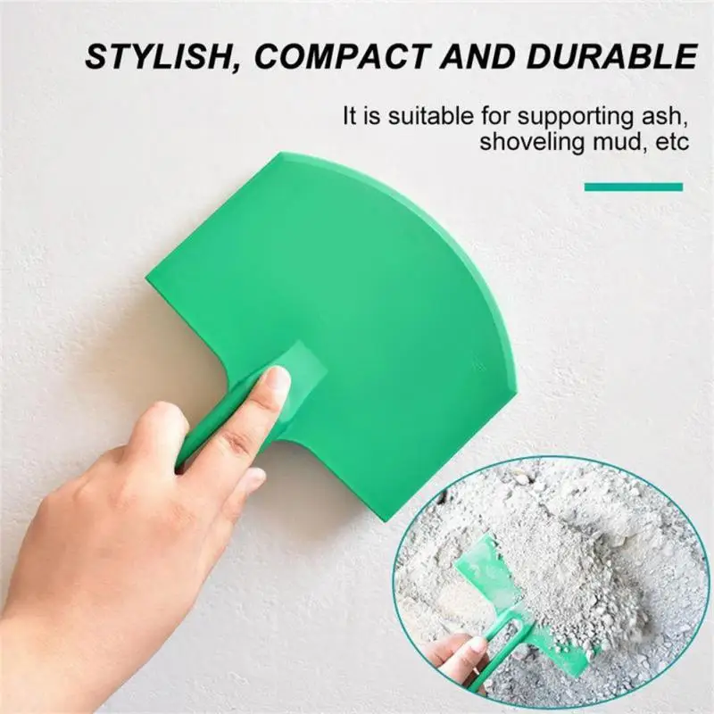 1Pc Curved Bucket Scoop Putty Knife Scraper Spackle Paint for Drywall Finishing Plaster Scraping Decals Patch Construction Tools