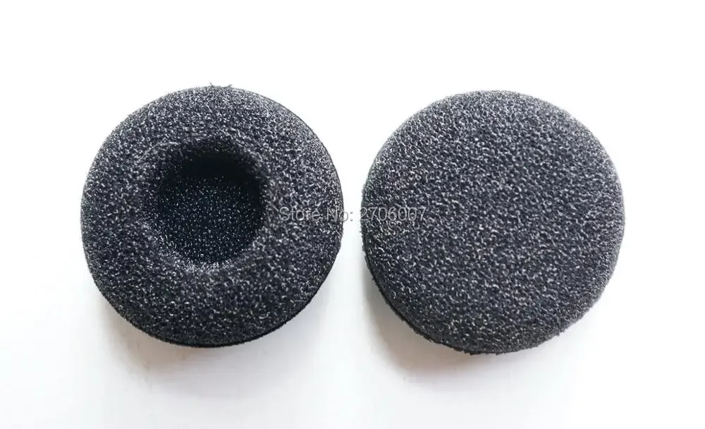 10 Pair Earmuffes Sponges replacement cover for 17mm Circular Size earphone machine Small earphone Sony Sennheiser Philips AKG