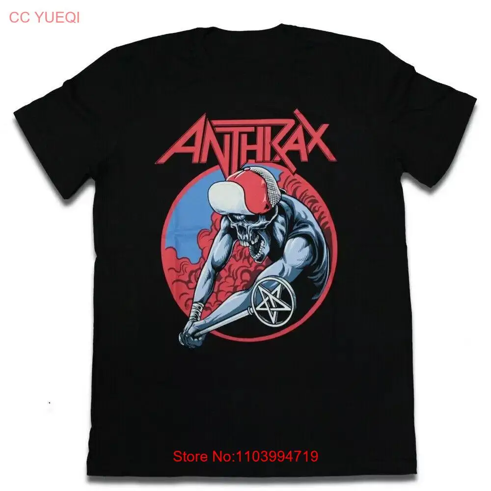 Anthrax Music Band For Fans Cotton Black Unisex Shirt