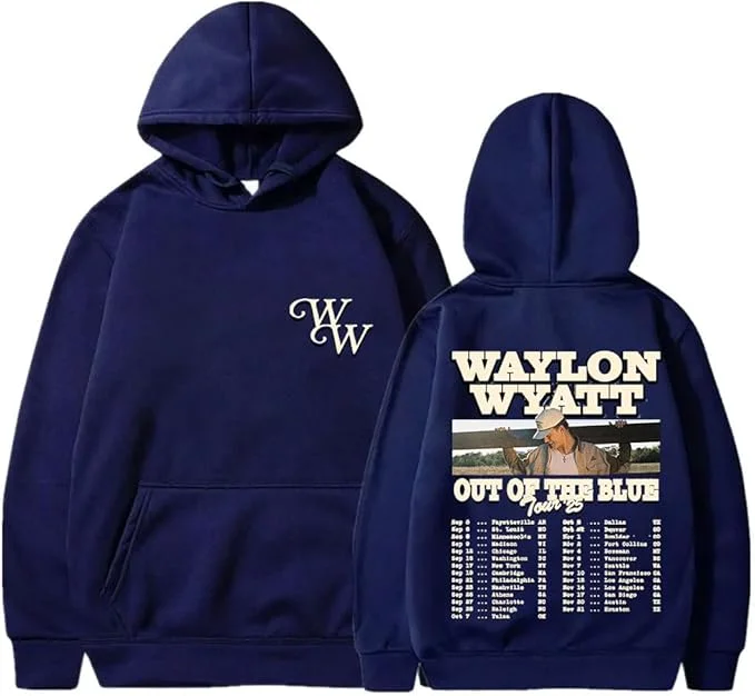 Waylon Wyatt Logo Hoodies Out Of The Blue Tour Merch Cosplay Damen Herren Mode Langarm Sweatshirts