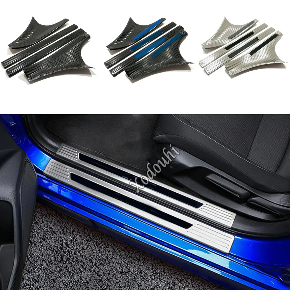 

Stainless Steel Inner Door Sill Scuff Plate Cover Trim Car Accessories Pedal Threshold For Honda Civic 11th Gen 2022 2023 2024