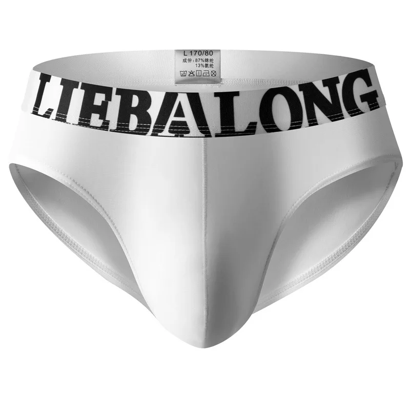 アイスシルクブリーフ男性用セクシーな U 凸ポーチ下着超薄型高弾性快適な滑らかなスポーツパンツスポーツパンティー