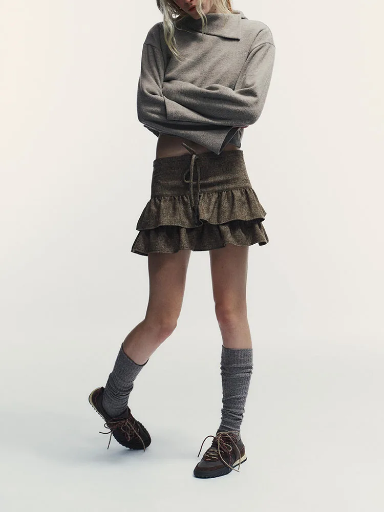 

Winter New Arrival Women's Faionable Long Sve Sweatirt Soft Cuffed Ne ort Casual Sle Comfortable Ladies Coat