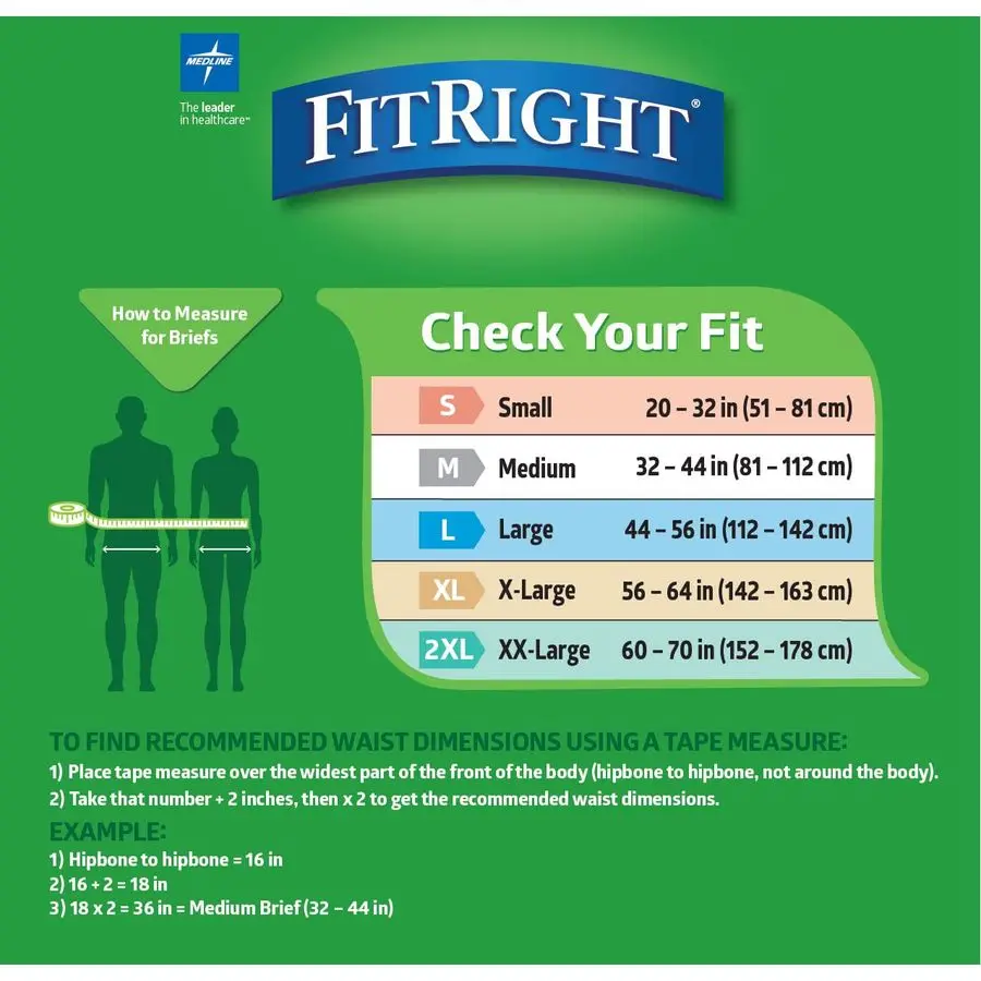 성인용 기저귀, 초강력 흡수력, 2XL 허리 사이즈 60인치70인치, 80개입, 옵티핏 요실금 팬츠 남녀공용, 일회용