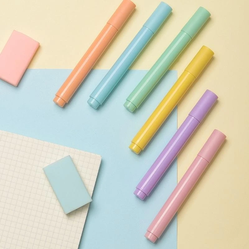 W89C модернизированные ручки с высоким уровнем сцепления с подсветкой с долотом длительного времени для школьных и офисных