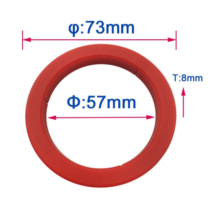 E61 Silicone Group Gasket 8.0MM Group Head Kit For Gaggia Coffee Machines O-Ring Gasket Coffeeware Leak-Proof Sealeco-Friendly P