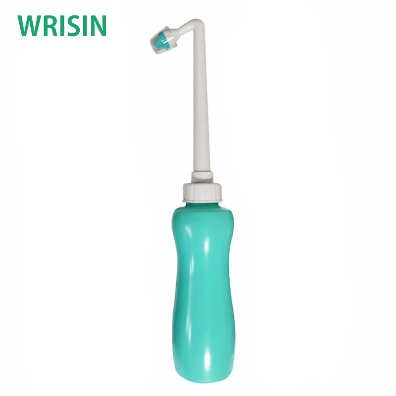 Portable Washbasin for Hygiene and Personal Care, Hand-held Washbasin with Carry Bag, Retractable Nozzle, 400 ml