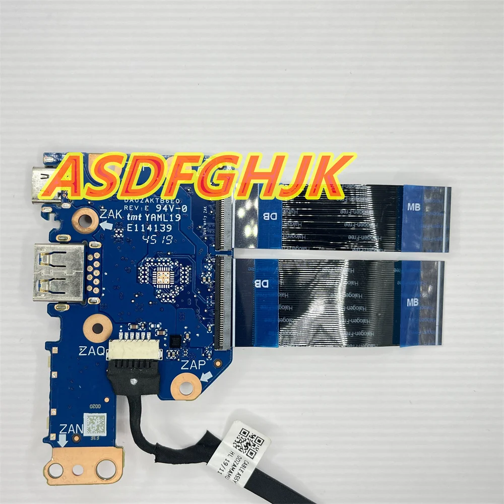 original da0zaktb6e0 For Acer Chromebook 11 cp311 r752tn r752t r851t r851tn USB Power Board  test ok