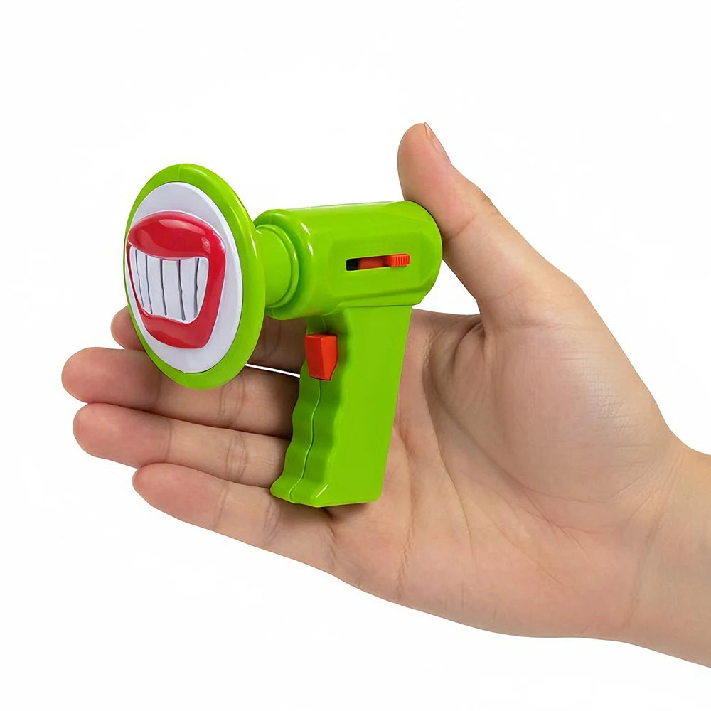 لعبة مكبر صوت متغيرة الأدوار للأطفال، 6 مؤثرات صوتية، متعة محمولة مع بطارية واحدة غير قابلة لإعادة الشحن 23A