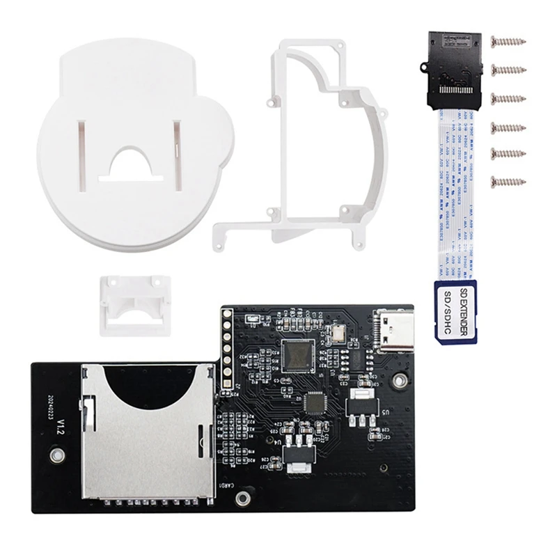 

For CUBEODE V1.2 Optical Drive Emulator+3D Printer Mount Kits For NGC Optical Drive Emulator For NGC Gamecube Console