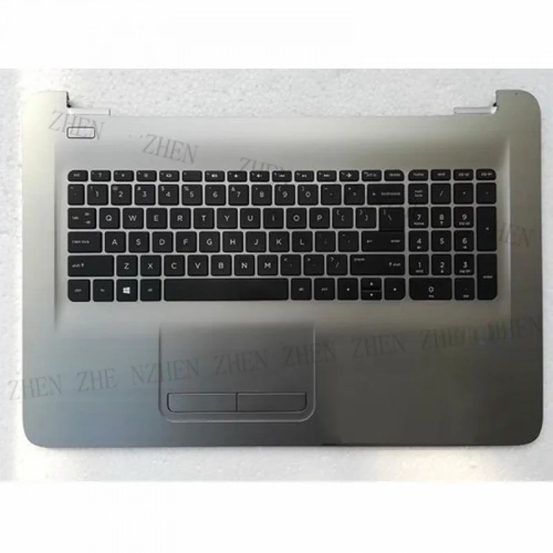 

Y ДЛЯ HP 17-X 17-Y 17-AY TPN-W121 Чехол для упора для рук с клавиатурой и тачпадом Синий 856698-001