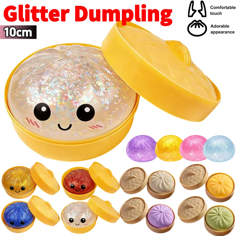 

Разноцветные сжимаемые антистресс-шарики в форме пельменей с пароваркой, многоразовые, упругие, для снятия стресса, игрушки-антистресс, подарки для дома и офиса
