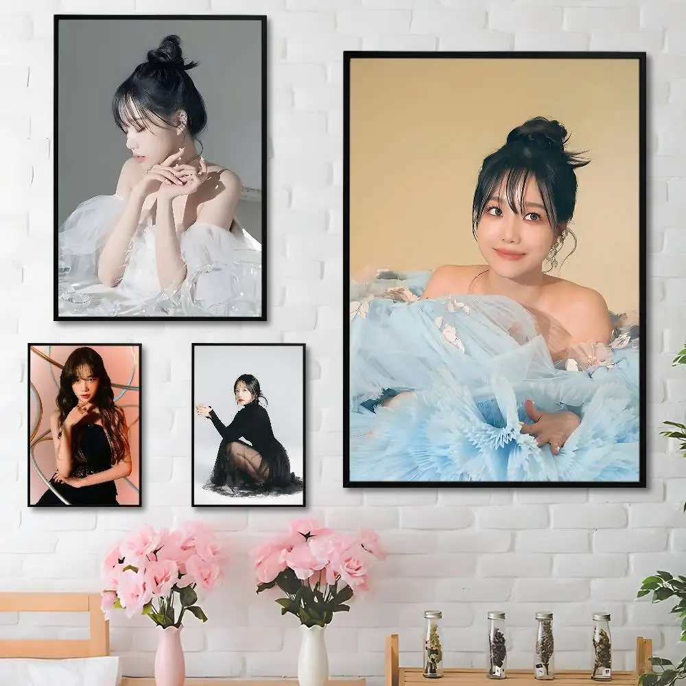 

Singer Jo Y-Yuris Actres Poster Waterproof HD Wall Art Decal Self-Adhesive Aesthetic Decor For Home Living