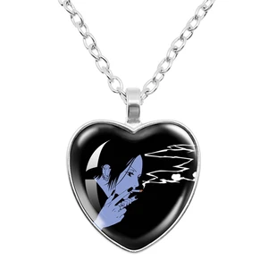 Anime Glass Heart Halskette für Frauen ai yazawa osaki nana, handgefertigte kreative Juwelen DIY, Geburtstagsgeschenk Hauptverkaufskette Nana Osaki - №1