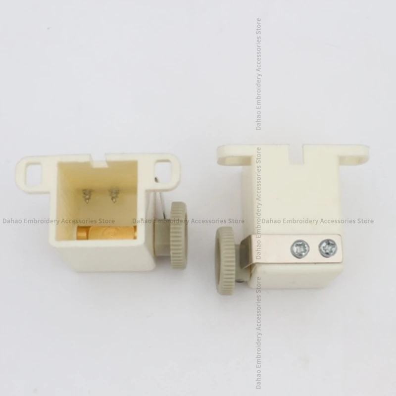 1PCS Electromagnet Cover Solenoid White Plastic Shell for Tajima Barudan Swf Happy Toyota Feiya Zgm Computer Embroidery Machine