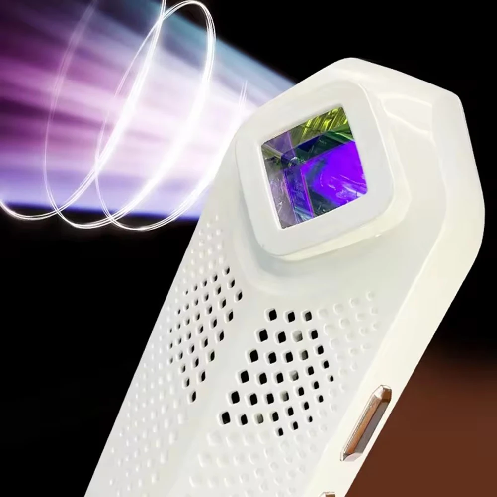 Novo ni leite luz 2 em 1 máquina de clareamento facial rejuvenescimento da pele dispositivo beleza redução rugas namorada cuidados com a pele presente