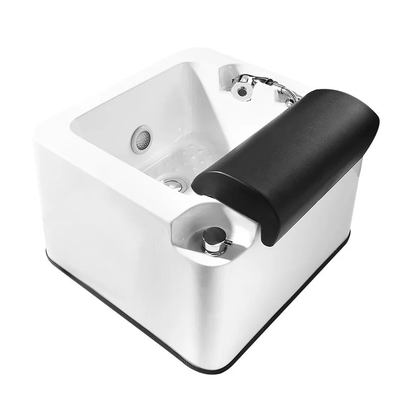 Detoxifierring Footbath Spa Surging Massager Aqua Therapy Basin for Foot Care with Colorful Lights Relaxing Basin