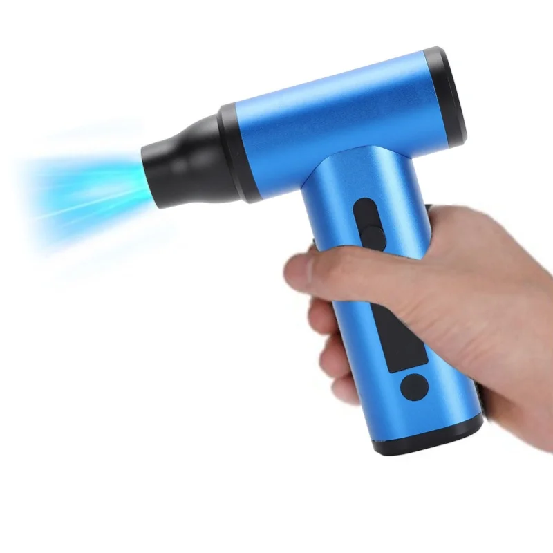 

Cordless Air Duster 110000RPM Powerful Turbofan USB Rechargeable Portable Handheld Electric Air Blower For Home Car Keyboard