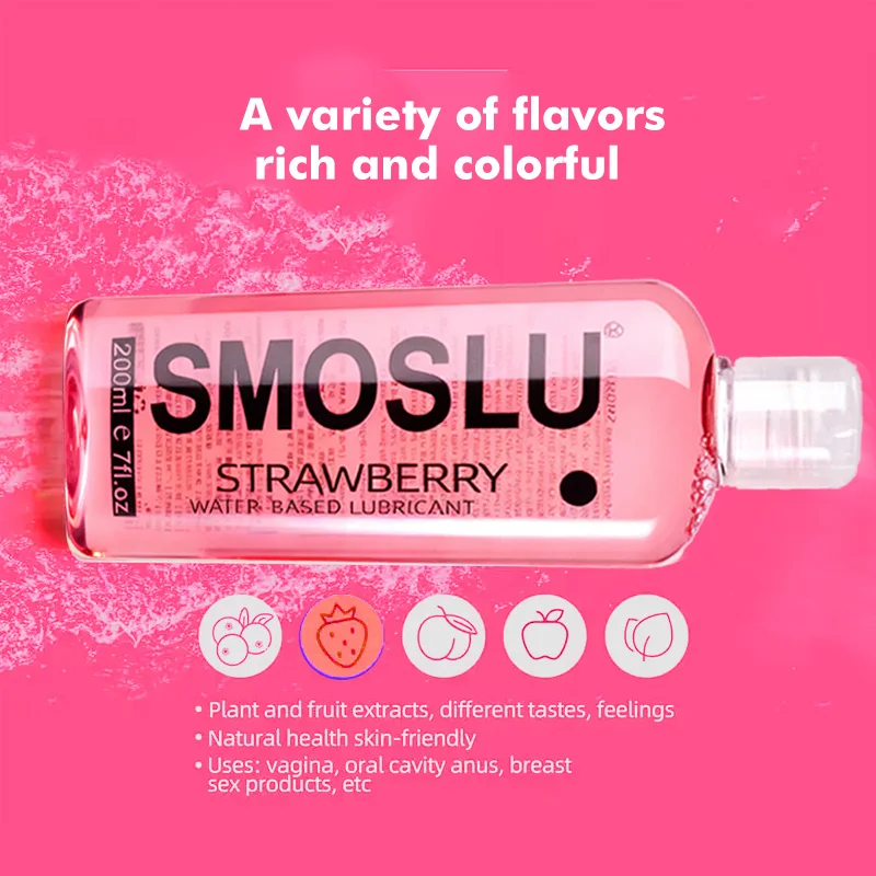 زيوت التشحيم للفواكه للجنس الحب هلام الشرج التشحيم الفراولة زيوت التشحيم للكبار المياه القائمة على التشحيم مثلي الجنس المهبل OraFor