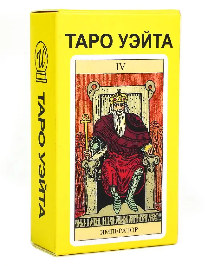 Tarot Cards TAPO deck Russian version board games with paper instructions