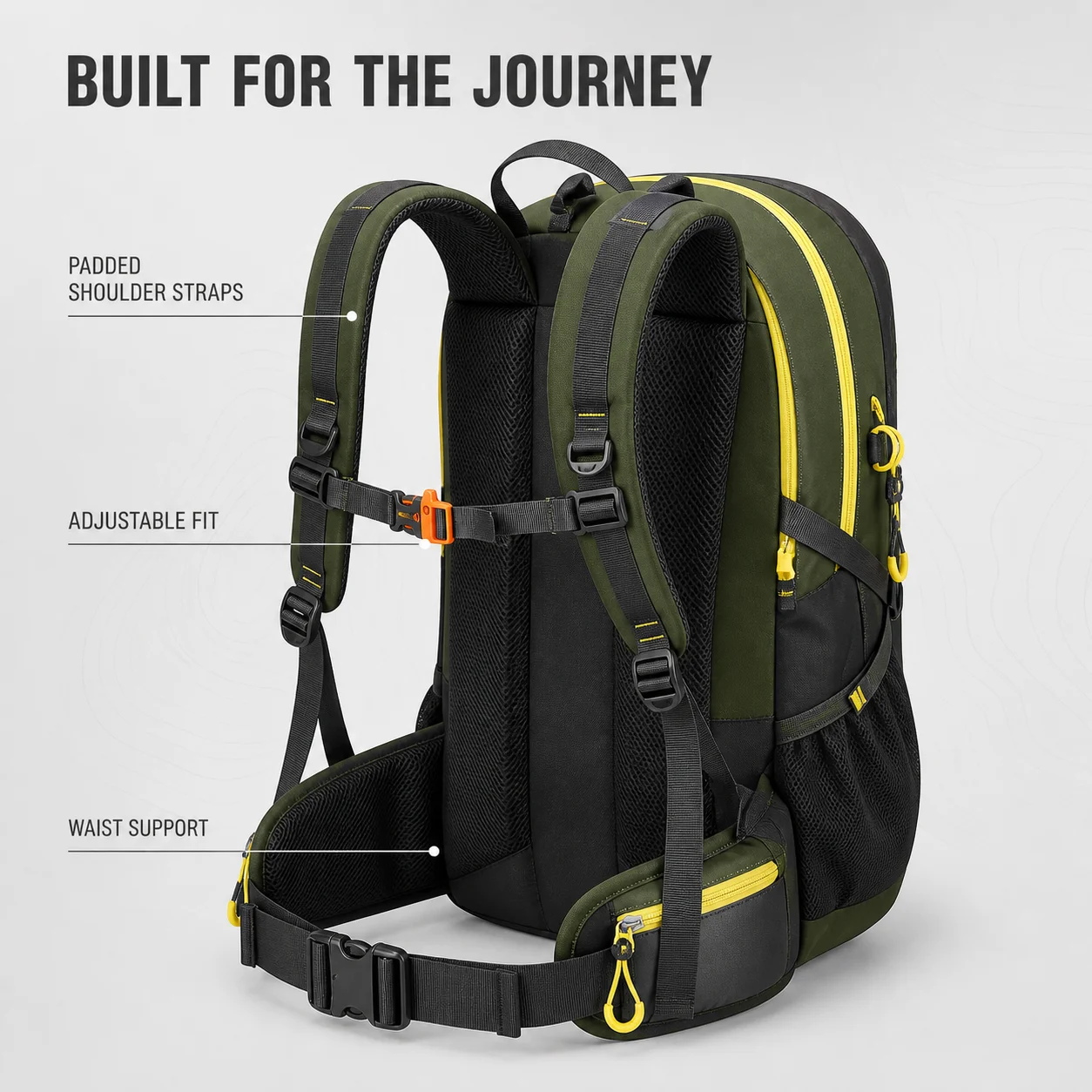 Multi-Pocket Outdoor Hiking Backpack 4