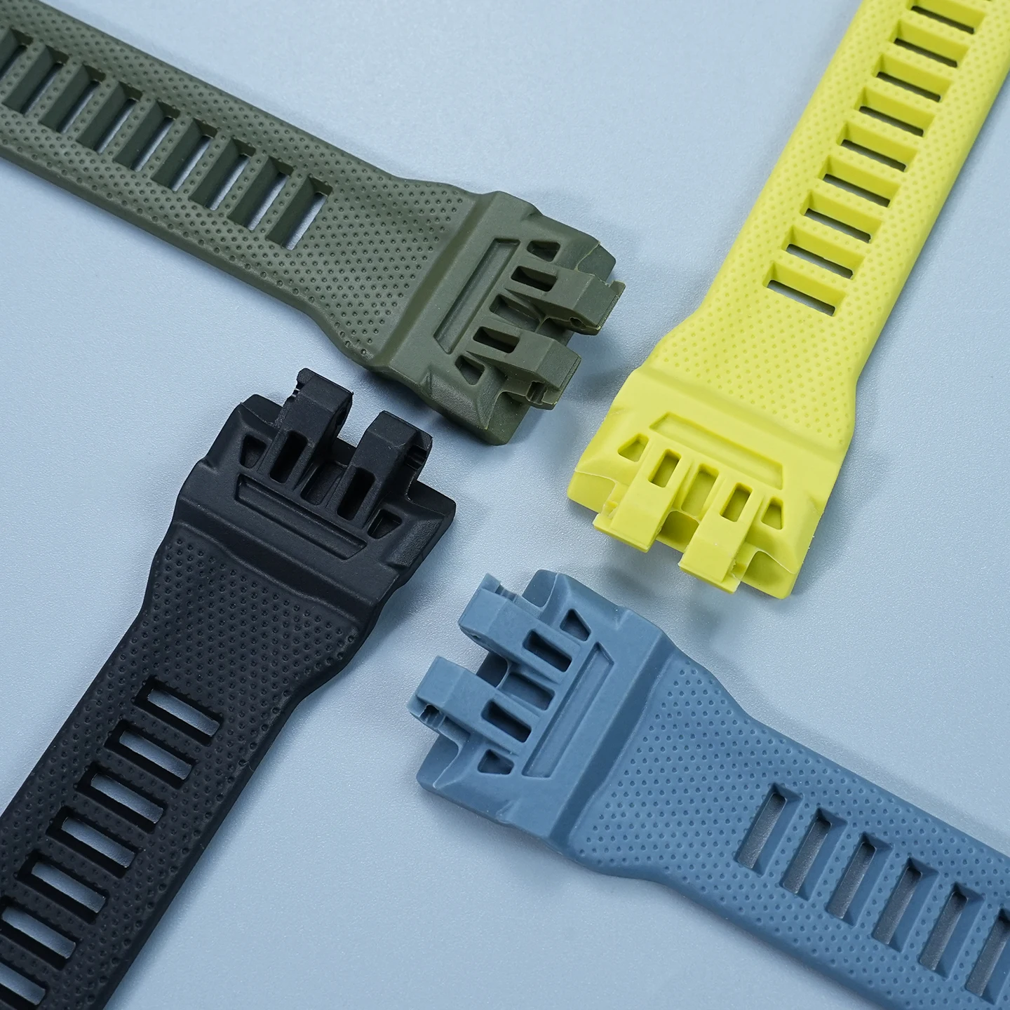 الملونة حزام (استيك) ساعة GBA-800 GBD-800-7/-2 GMA-B800 الرياضة مقاوم للماء حزام ساعة اليد الرجال استبدال الملحقات ل كاسيو 3464/5554