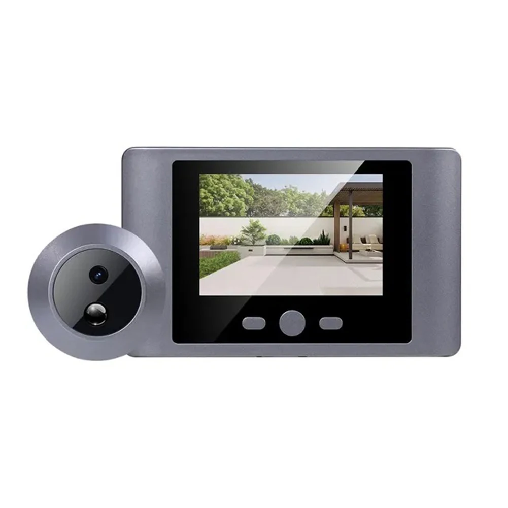 Front Door Peephole Camera PIR Motion Detection Digital Door Viewer IR Night Vision Digital Peephole Eye Viewer 2.8 Inch 2000mAh