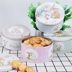 Cartoon Baking Floral Cookie Cakes DIY Cute Tin Storage for Children Gifts Dessert Home Decor Candy Cookies Gift Empty Cake Box