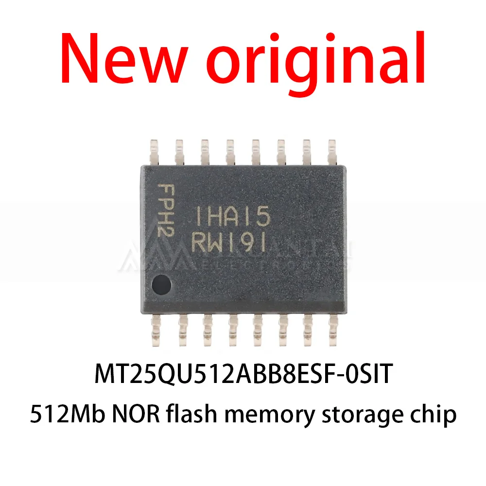 5-10Pcs/Lot New original MT25QU512ABB8ESF-0SIT SOP-16 512Mb NOR flash memory storage chip ﻿