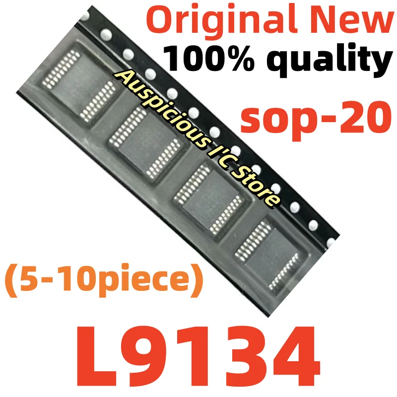 100%New (5-10pcs) L9134 SOP-20