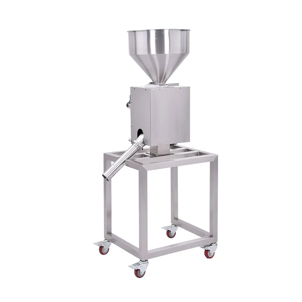 يقوم الفاصل بتكتشف الجسيمات البلاستيكية والفول السوداني للتحقق من إذا كان هناك معدنًا داخل فاصل معدني حر السقوط