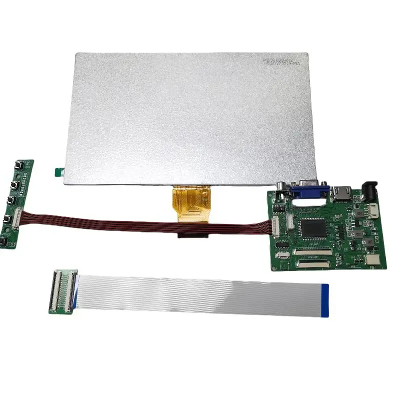 9 inch LCD screen 1024*600 LCD screen display and drive TFT display LVDS40 pin control board 2 av HDMI VGA raspberry