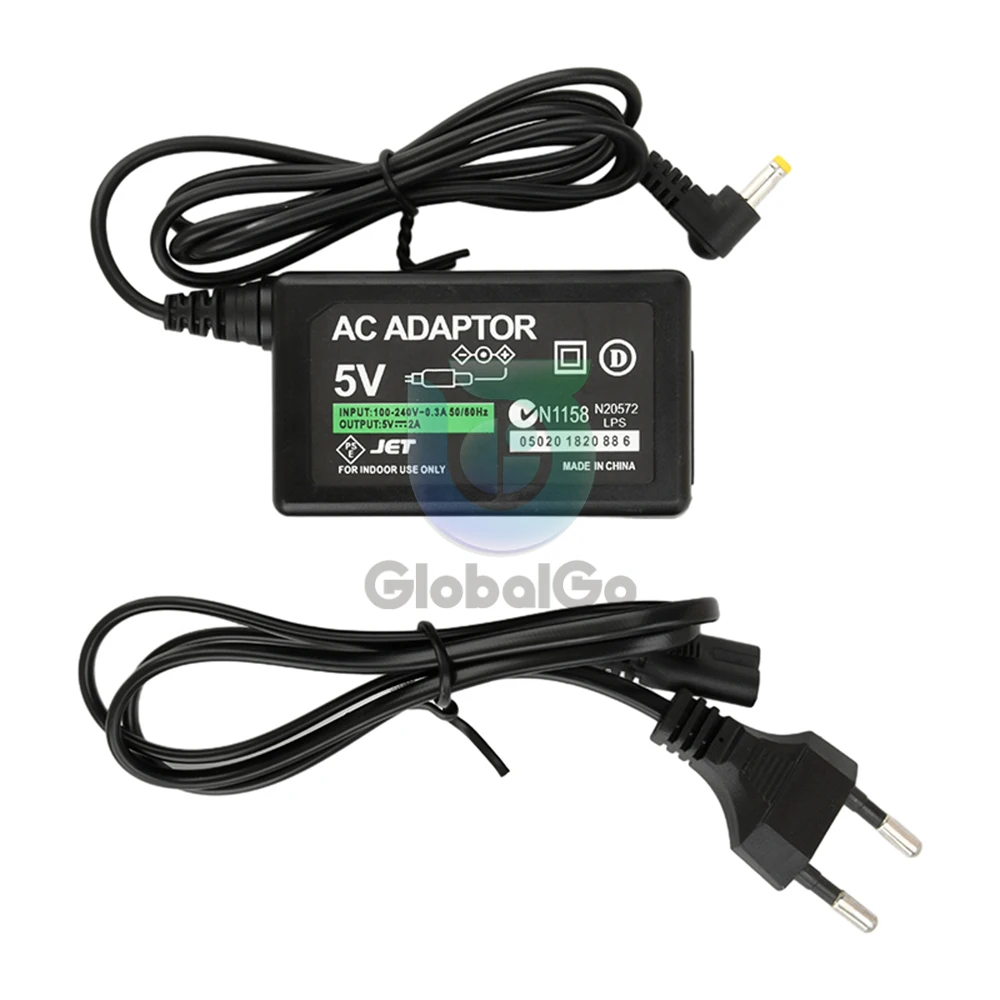 AC Adapter Home Wall Charger Power Supply Cord For Sony PSP 1000 2000 3000 EU US Plug Game Console Accessorie