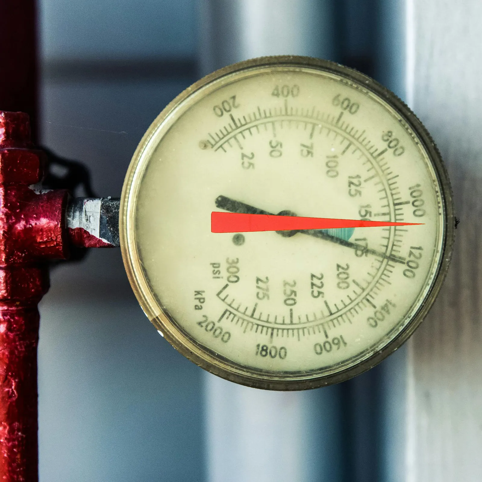 Reflective Waterproof Pressure Gauge Needle Indicator Stickers for Well Pressure Hydraulic Test Kit Water Column Gauge Pool Sand