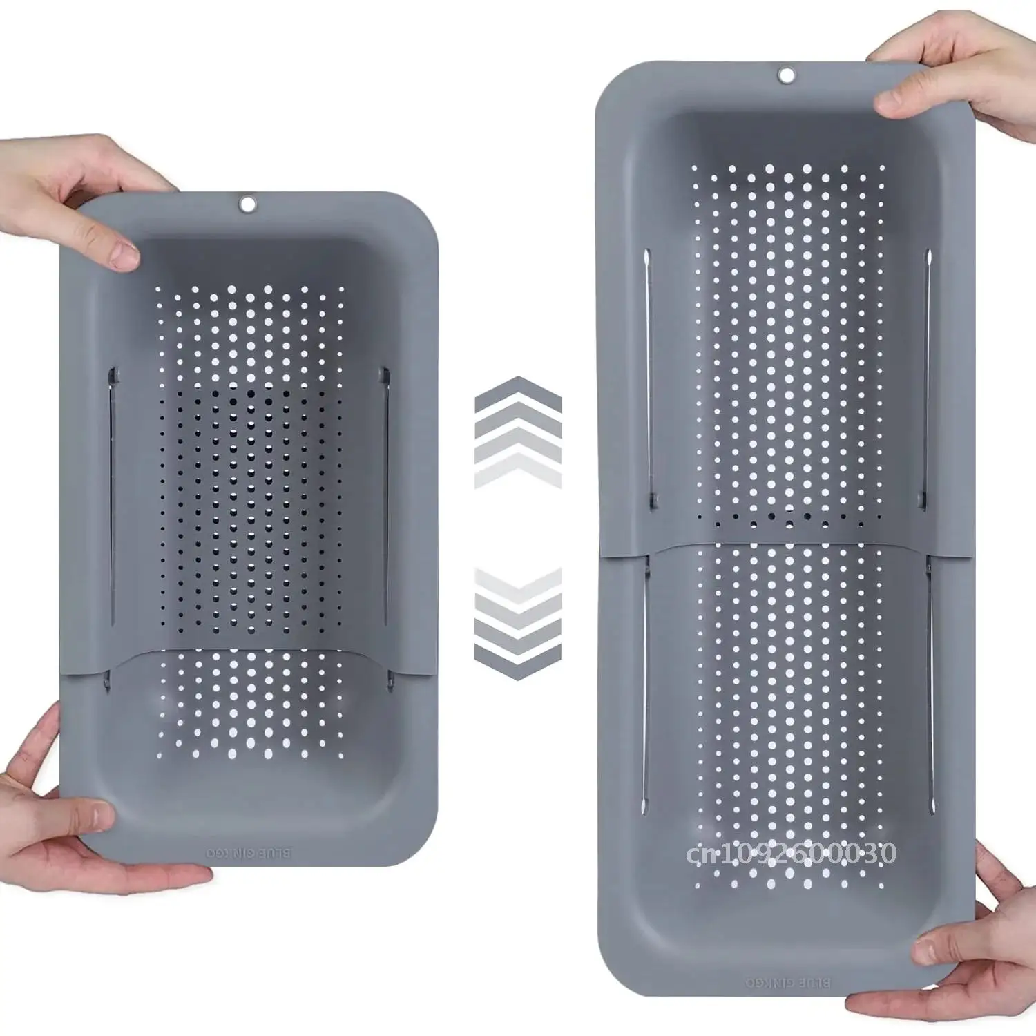 

Retractable Sink Drain Rack Drain Basket Dish Shelf Adjustable Kitchen Basket Accessories Filter Vegetable Fruits Basin Washing