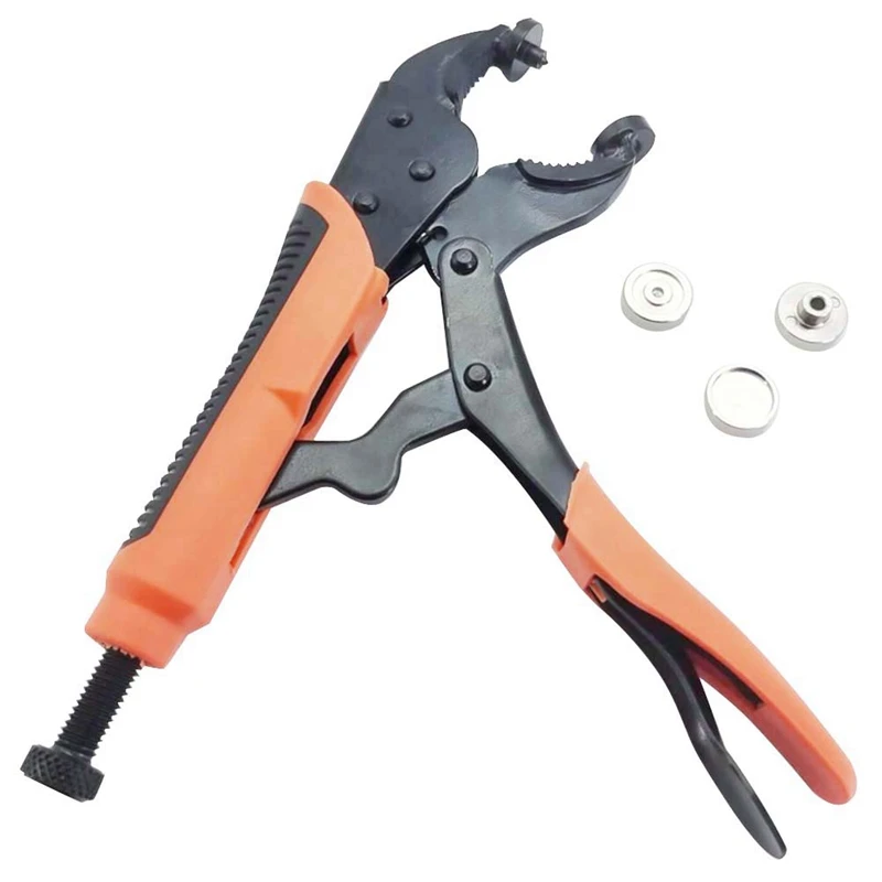 With Snap Button Set For Canvas, Boat Covers Adjustable Pliers Snap Fastener Tool Kit