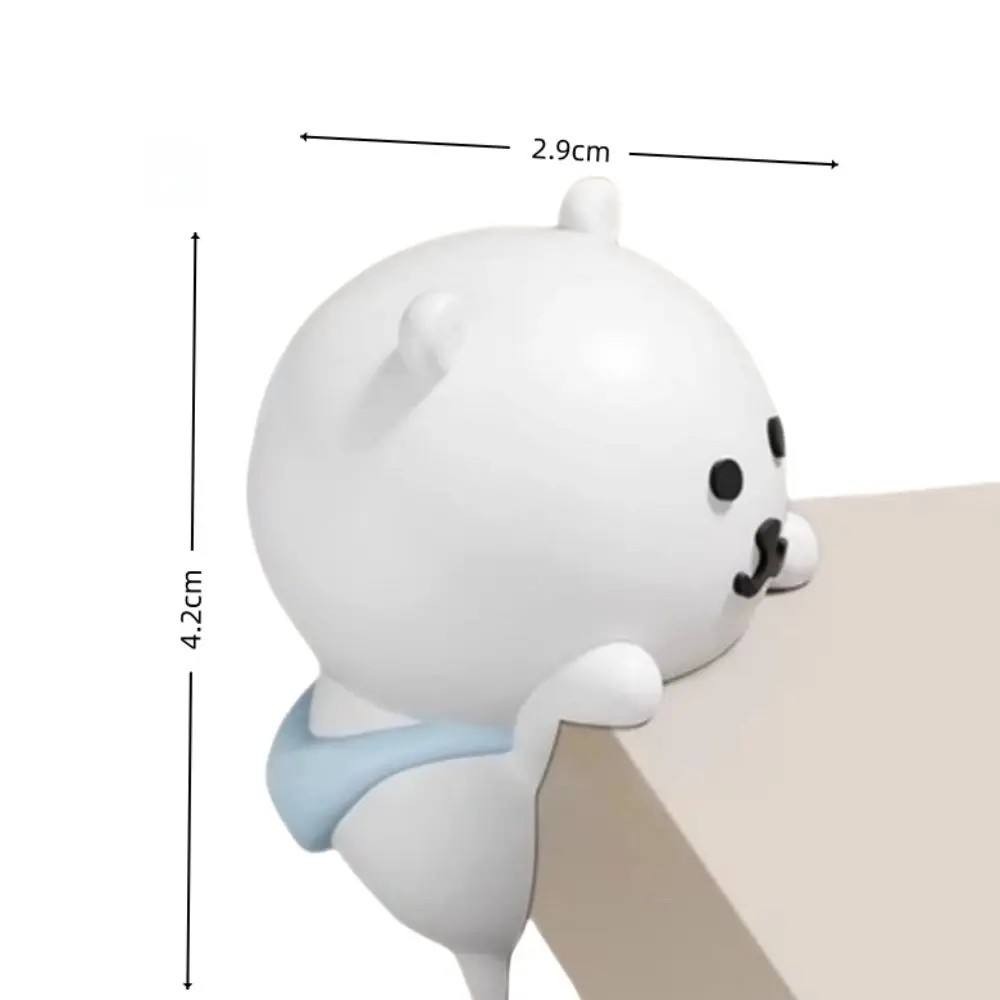 1/2 قطعة غطاء زاوية مكتب سيليكون الكرتون الدب المضادة للتصادم الجدول واقي للحواف لينة ذاتية اللصق غطاء الطفل التدقيق