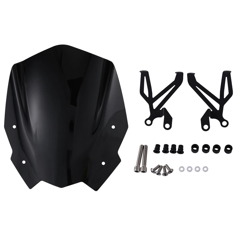 Motorcycle Accessories Windshield Windscreen with Mounting Bracket Kit Deflector for G310R G 310R 2017-2022