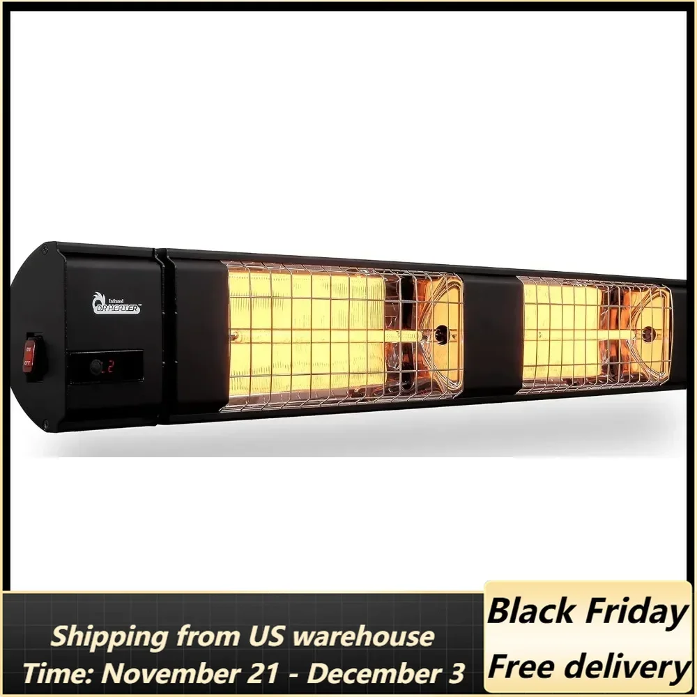 10,260 BTU Infrared Heater, Indoor and Outdoor Heater for Patio, Garage, Commercial & Residential