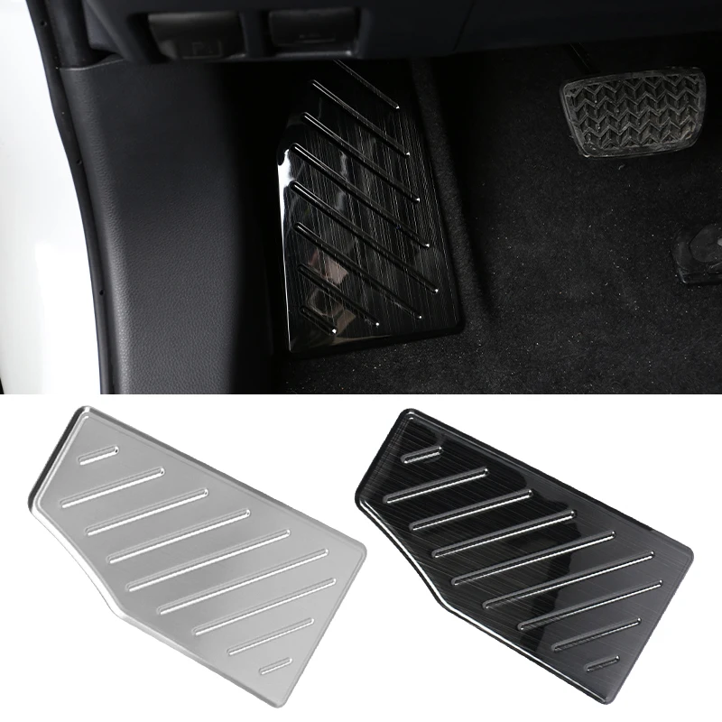 Car Foot Rest Pedal Cover Footrest Non-slip Pad For Toyota RAV4 2019 2020 2021 2022 2023 2024 RAV 4 XA50 Hybrid Accessories