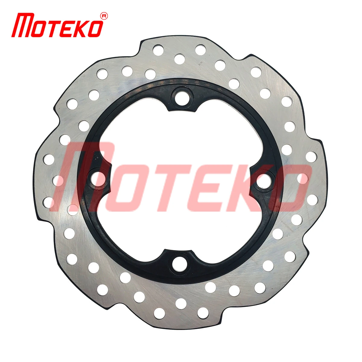 

BX22050152 REAR DISC BRAKE PLATE ROTOR 4 HOLES 220MM FOR HONDA CB190F CBR190 DAYTONA200 WOLF 43251-K70-601