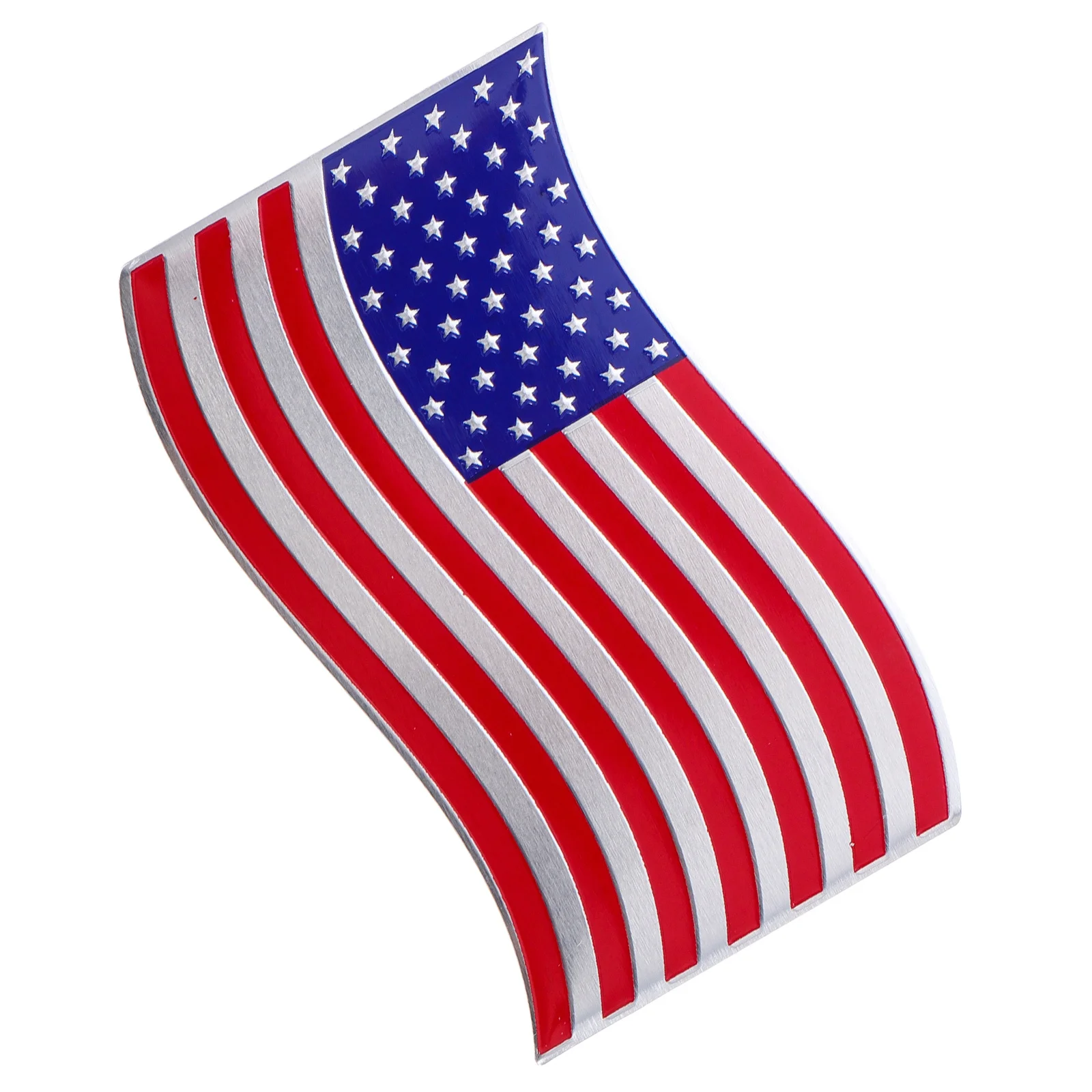 

Flag Car Decal Sticker Waterproof Outdoor Vehicle Decoration Us Flag Design Strong Adhesive Easy Install For Cars Trucks