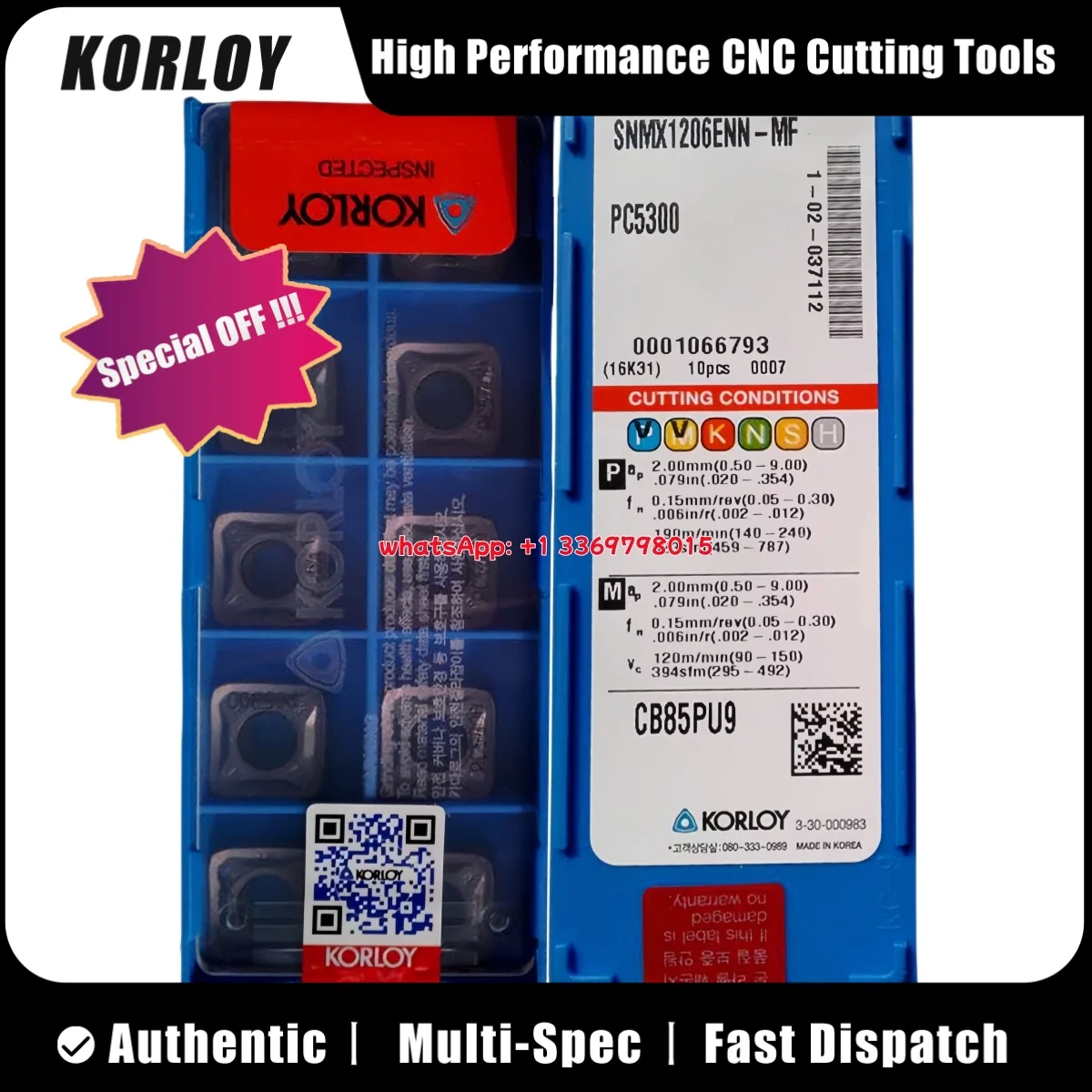 

Оригинальный KORLY SNMX SNMX12 SNMX15 SNMX1206 12 SNMX1507-MF MM PC6510 PC5300 фрезерная вставка 10 шт.
