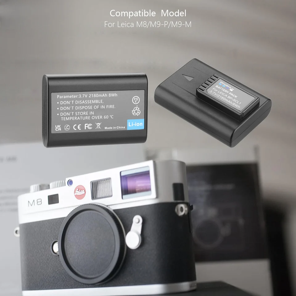 BP-SCL1 Battery for Leica M9 M9-P Camera