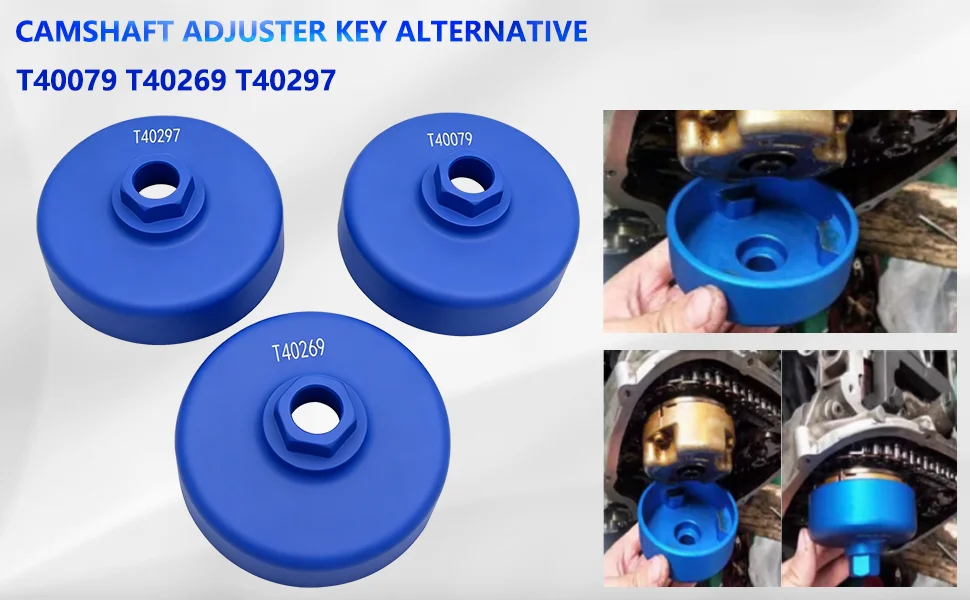 Motor Nockenwellen ausrichtung Verriegelung Timing Tool Set ist kompatibel mit Audi Volkswagen Motor Porsche 3,0 t Motor, t40070 ea837 – Detail 2